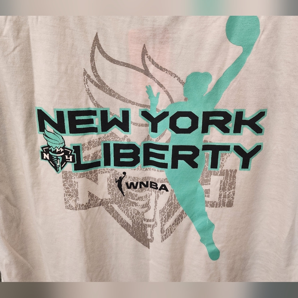 New York Libery WNBA Tshirt Men's 3xl Ionescu Stewart Jones NWT - Picture 3 of 6
